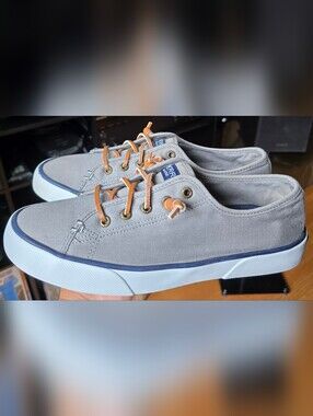 Sz 8.5 Women's SPERRY TOP-SIDER PIER VIEW Grey Casual Shoes